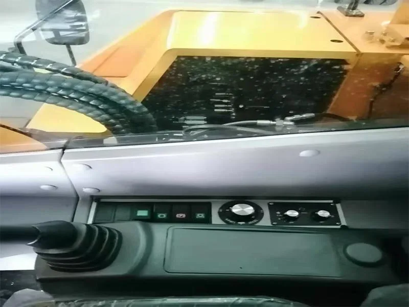 Graafmachine op wielen