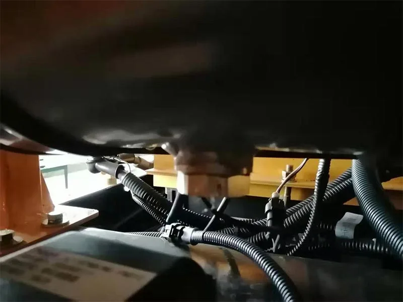 Graafmachine op wielen